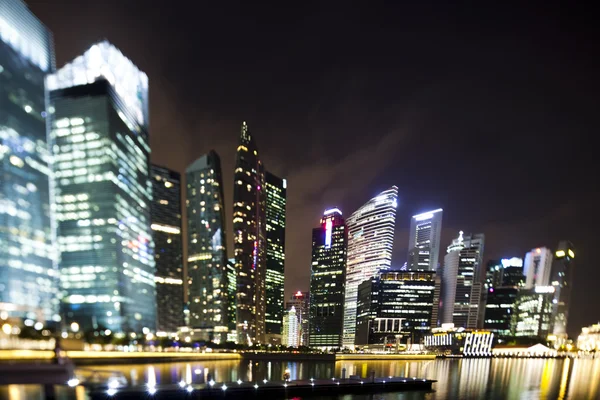 シンガポール ビジネス地区 — ストック写真