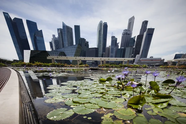 Singapur paisaje urbano — Foto de Stock