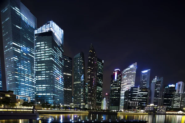 Singapur distrito de negocios — Foto de Stock