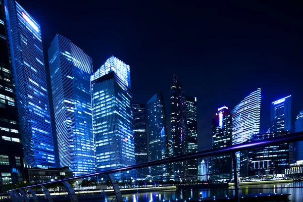 Singapur iş bölgesi — Stok fotoğraf
