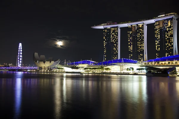 Отель Marina Bay Sands — стоковое фото