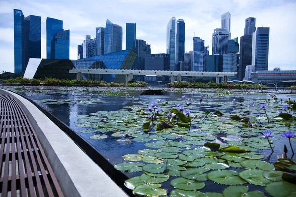 Singapura paisagem urbana — Fotografia de Stock