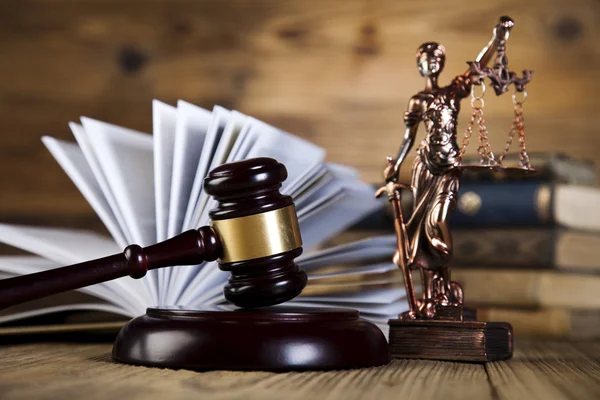 Lady justice and law — Stock Photo, Image