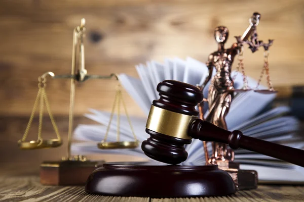 Lady justice and law — Stock Photo, Image