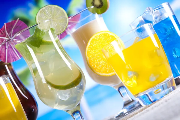 Tropical cocktails — Stock Photo, Image