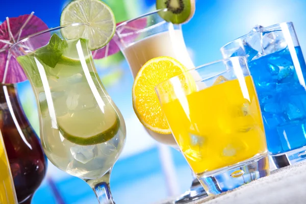 Tropical cocktails — Stock Photo, Image