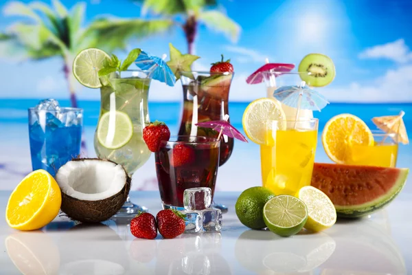 Exotic drinks — Stock Photo, Image