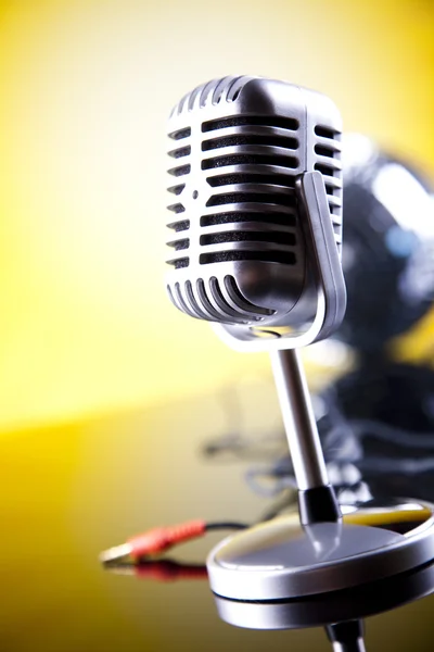 Retro Microphone — Stock Photo, Image