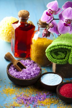 Doğal banyo tuz, organik ürünler, Spa