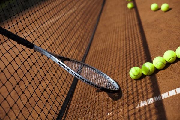 Tennis apparatuur — Stockfoto