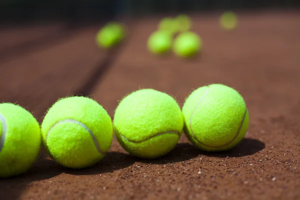 Tennisbollar — Stockfoto