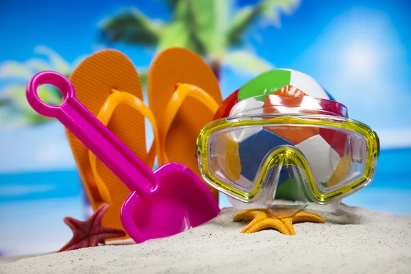 Beach accessories — Stock Photo, Image