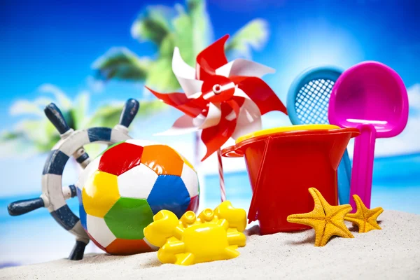 Toys for the beach — Stock Photo, Image