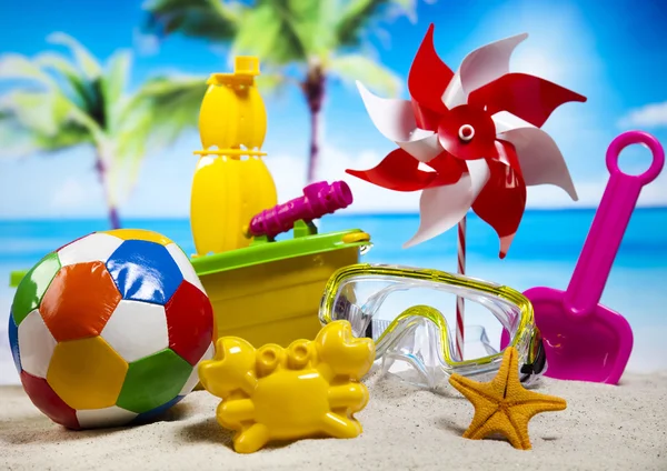 Spielzeug für den Strand — Stockfoto
