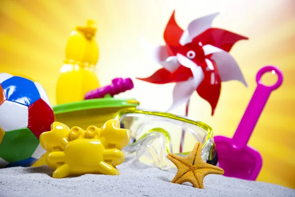 Toys for the beach — Stock Photo, Image