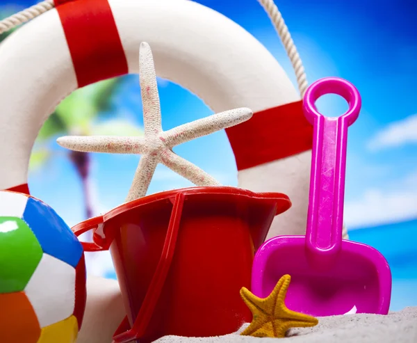 Beach accessories — Stock Photo, Image