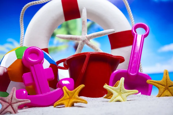 Beach accessories — Stock Photo, Image