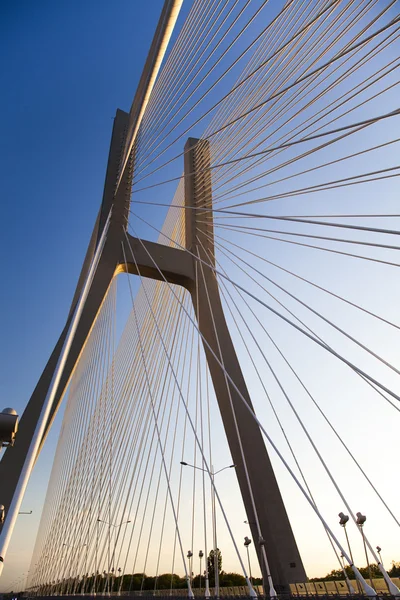 Touwbrug — Stockfoto