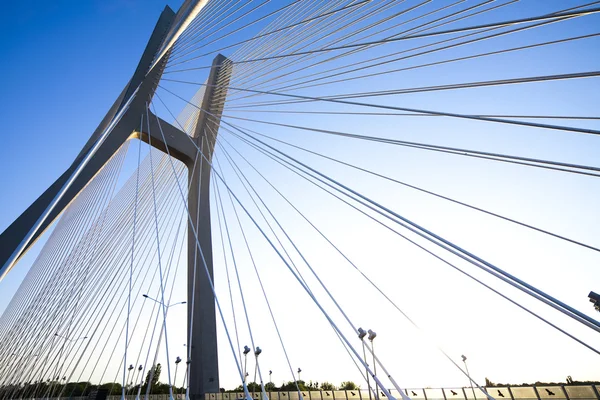 Touwbrug — Stockfoto