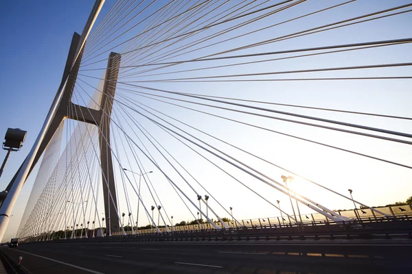 Puente de cuerda — Foto de Stock