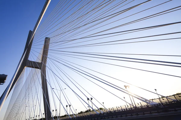 Puente de cuerda — Foto de Stock