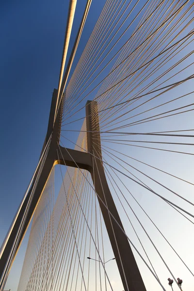 Touwbrug — Stockfoto