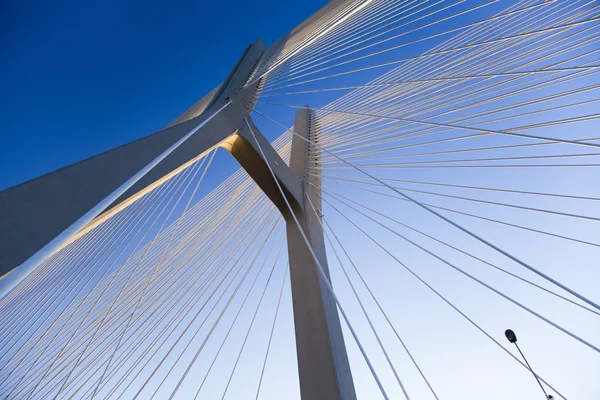 Touwbrug — Stockfoto