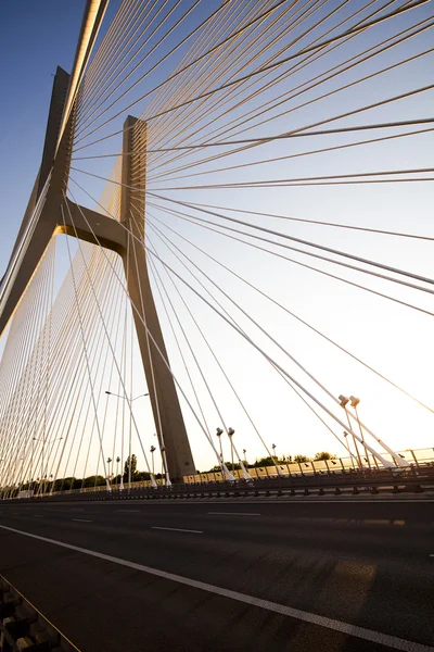 Puente de cuerda — Foto de Stock