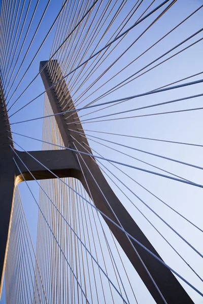 Touwbrug — Stockfoto