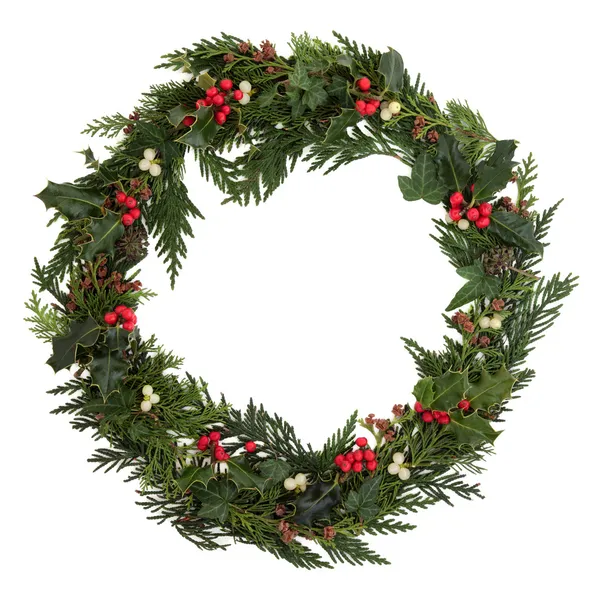 Christmas Wreath — Zdjęcie stockowe