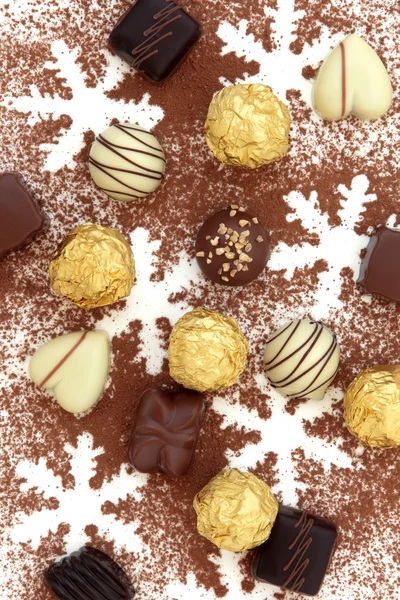 Chocolate Assortment — Stock Photo, Image