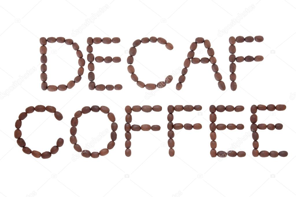 Decaf Coffee Sign