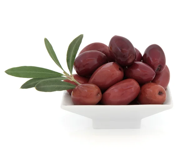 Olive nere — Foto Stock