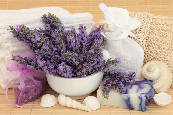 Lavender Herb Spa — Stock Photo, Image