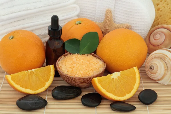 Spa de aromaterapia naranja — Foto de Stock