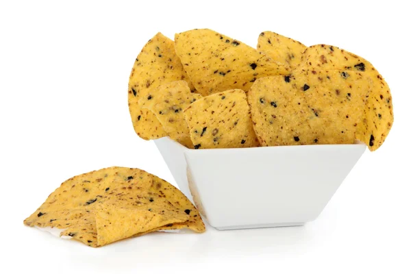 Chips de tortilla — Fotografia de Stock