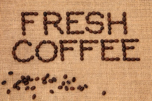 Frischer Kaffee — Stockfoto