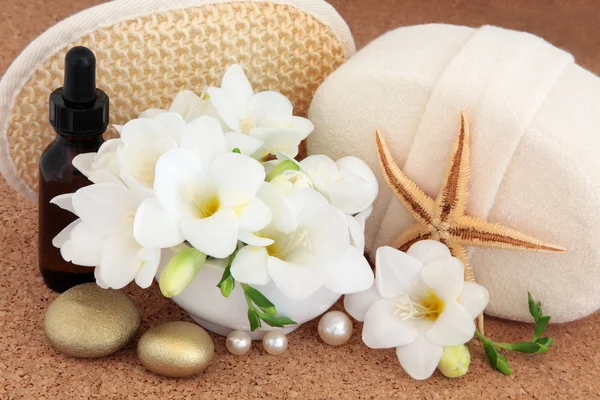 Fresia Flower Spa Treatment — Stock Photo, Image