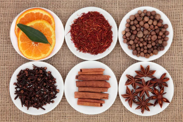 Солодкий Spice інгредієнти — стокове фото