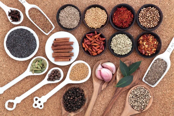 Spices and Herbs — Stock Photo, Image