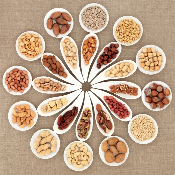 Nut Selection — Stock Photo, Image