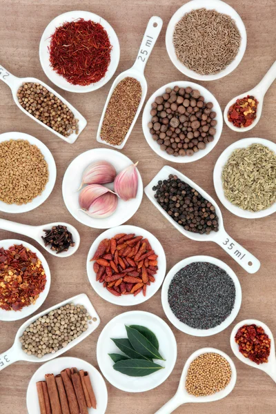 Herbs and Spices — Stock Photo, Image