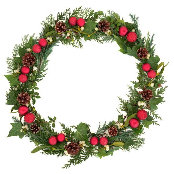 Christmas Wreath — Zdjęcie stockowe