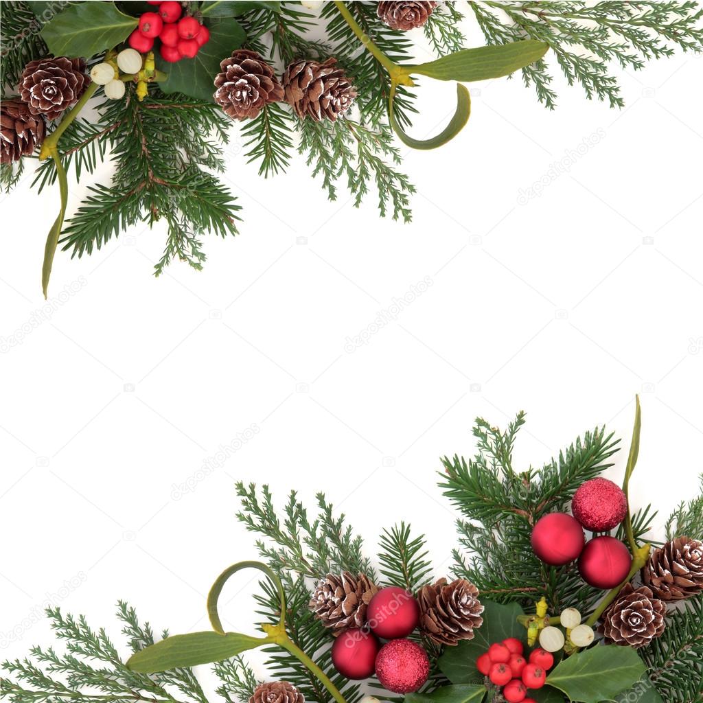 Decorative Christmas Border