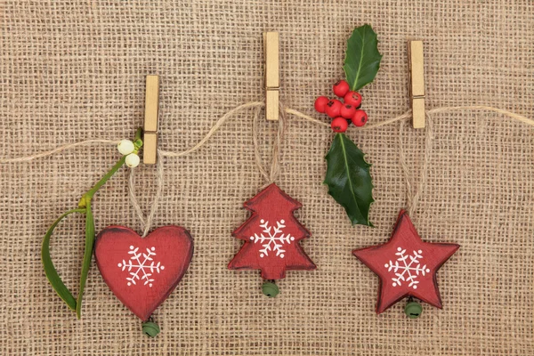 Christmas Tree Decorations — Stock Photo, Image