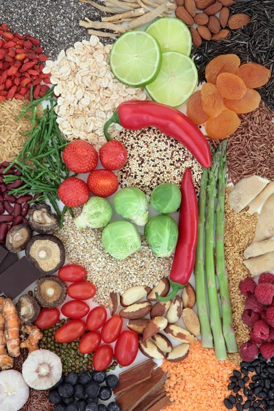 Zdravé super jídlo — Stock fotografie