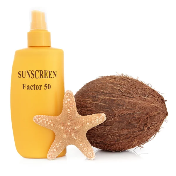 Factor 50 Protecção — Fotografia de Stock