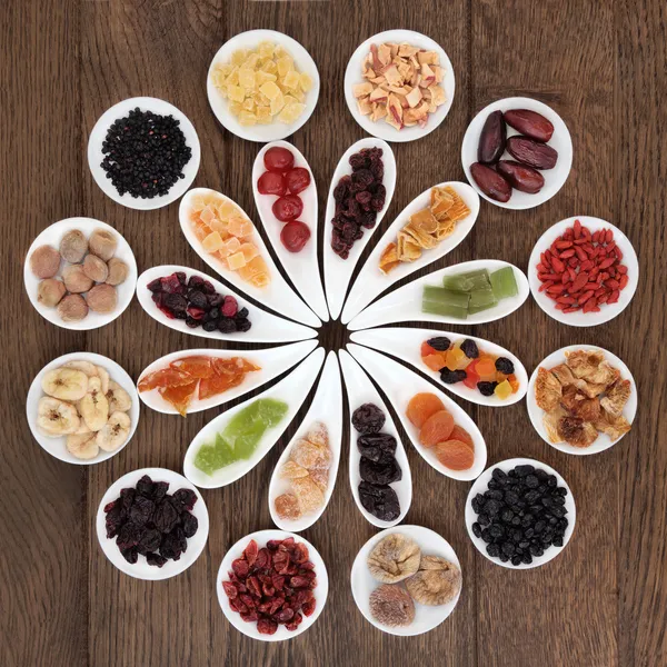 Dried Fruits Sampler — Stock Photo, Image