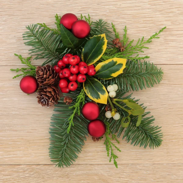Christmas Floral Decoration — Stock Photo, Image