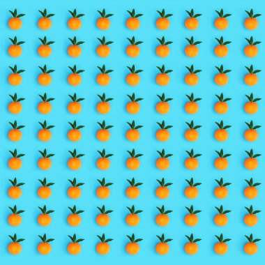 Yaprak filizi ile portakal turuncu turunçgil tasarımı, yüksek antioksidan, bio flavonoid, ve bağışıklık sistemi için C vitamini mavi arka planda sağlığı artırmak için. Doğal sağlık hizmetleri konsepti için soyut model.